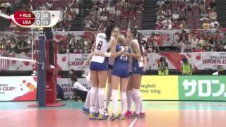 Goncharova and Kosheleva Volleyball Russia [upl. by Rasmussen896]