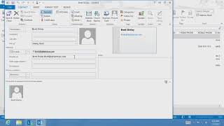 Microsoft Outlook 2013  Module 5 Manage Contacts [upl. by Prager96]