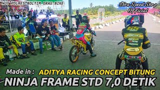 DB3 SPORT 2T 155CC FRAME STD OPEN  DRAG BIKE CHAMPIONSHIP BOLTIM 2022 [upl. by Arammat]