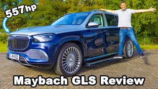 MercedesMaybach GLS review with max speed on the Autobahn 😱 [upl. by Legnalos]