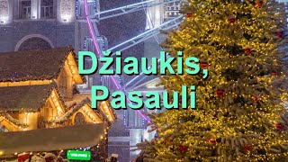 Džiaukis Pasauli Joy To The World  Karaokė Pan Fleita Instrumentinė Muzika G Haendel LiNN V2 [upl. by Skippy71]