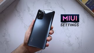 Redmi Note 10 Pro 10 MIUI Settings You Should Change [upl. by Barabas]