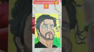 Jhume jo pthan sahrukhkhan kingkhan drawing art [upl. by Selym]