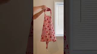 Sewing a reversible kids apron [upl. by Ayotnom]