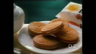 Arnotts Hazelnut Biscuits  Australian Ad  1989 [upl. by Dranyam]