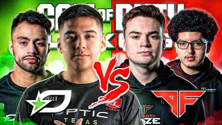 OPTIC VS FAZE FIRST PRO MATCH ON BLACK OPS 6 CALL OF DUTY [upl. by Aivatal]