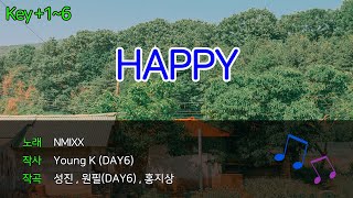 HN 노래방  Key 16 HAPPY  Day6  HN Karaoke [upl. by Nylrahc]