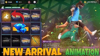 NEW ARRIVAL ANIMATION IN FREE FIRE PAKISTAN SERVER OP ANIMATION HOW MANY DIAMONDS ARE REQUIRED FOR [upl. by Lauretta]