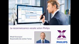 La reconnaissance vocale Philips SpeechExec Pro 10 [upl. by Higbee]