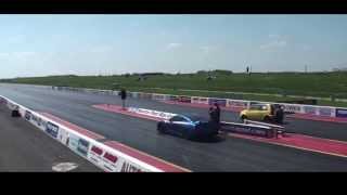 Darkside Developments Seat Arosa 20TDi vs Severn Valley Motorsports 238mph Nissan GTR 1200R [upl. by Fortunio]