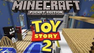 Minecraft Pe  Toy Story 2 Review de Mapa en Español [upl. by Chev965]