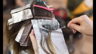 Hair coloring tips and techniques Perfect Highlights techniques Tutorial [upl. by Codi]