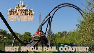 Mahuka Review Walibi RhoneAlpes Intamin Hot Racer  Best Single Rail Coaster [upl. by Lorin]