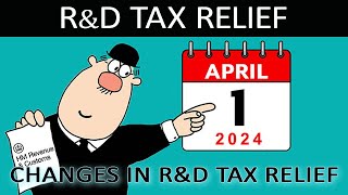 RampD Tax Relief  Changes in Research and Development Tax Relief 2024 [upl. by Mehta]