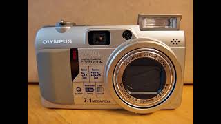 2024 firmware update Olympus C 7000 Camedia digital camera [upl. by Koran415]