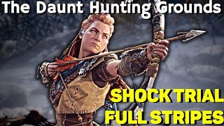 Shock Trial 💯 Guide  The Daunt Hunting Grounds  Horizon Forbidden West [upl. by Sheepshanks389]