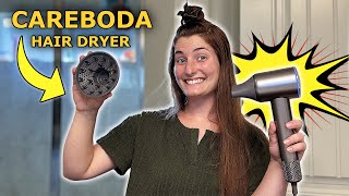 Careboda Magnetic Hair Dryer Review and Demo [upl. by Yrannav]