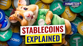 From chaos to stability What are stablecoins and how do they work ⚡️ Hamster Academy [upl. by Nolur]