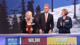 Wheel of Fortune  Maingame Winnings Record Broken Dec 21 2012 [upl. by Ashil]