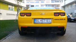 2012 Chevrolet Camaro V8  start and sound [upl. by Nybor]