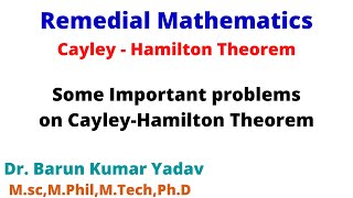 EIGEN VALUES AND EIGEN VECTORS  Matrices  Linear Algebra  Cayley Hamilton Theorem  LECTURE 04 [upl. by Aeriell]