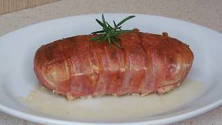 BACON WRAPPED TURKEY MEATLOAF RECIPE [upl. by Inilam]