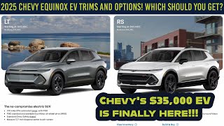 2025 Chevy Equinox EV Trims Which should you get LT Trim Focus [upl. by Emalee655]