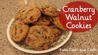 Cranberry Walnut Cookies [upl. by Kowatch]