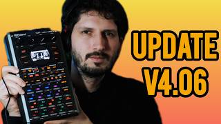 Roland SP404MK2 UPDATE v406  DJ Mode fixed and improved  minor fixes [upl. by Levania]