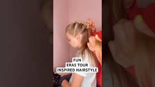 ERAS TOUR INSPIRED HAIRSTYLE  Audrey and Victoria HAIR BLINGER LINKED IN DESCRIPTION ⬇️ [upl. by Odraccir]