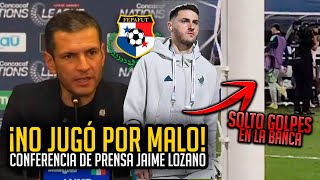 Santiago Giménez EXPLOTA por NO tener minutos contra PANAMÁ  Jaime Lozano EXPLICA porqué NO JUGÓ [upl. by Zia817]