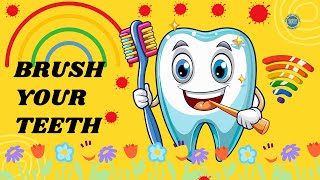 Brush Your Teeth A Fun Poem [upl. by Eeima259]