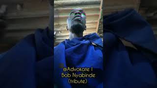 AdvokateI paying TRIBUTE to Bob Nyabinde the late in his upcoming song [upl. by Gnod]