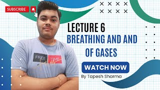 Breathing and Exchange of Gases  Class 11 NEET CBSE  Tapesh Sharma [upl. by Niwre]