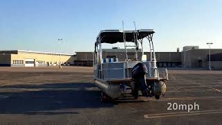 Loading a New Skyjack SJ3219 scissor lift onto an Airtow S835 drop deck trailer [upl. by Ahsiat564]