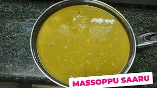 MASSOPPU sambar soppu saaru recipe in kannadavery easy cooking recipes [upl. by Mirna434]