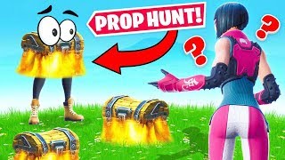 Guess the Loot PROP CHEST Game Mode in Fortnite [upl. by Shiri]