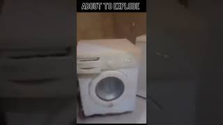 Close Call Washing Machine Near Explosion [upl. by Scholz]