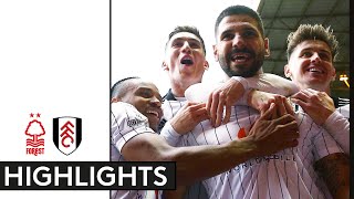 Nottingham Forest 04 Fulham  EFL Championship Highlights  Hot Form Continues as Fulham Hit Four [upl. by Akkinahs]