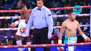 FULL FIGHT Isaac Dogboe knocks out Cesar Juarez [upl. by Monahon652]