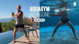 AQUAGYM 3  Exercices à faire en Piscine HIIT  Alexandre Mallier  Move Your Fit [upl. by Katalin45]