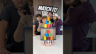 Match the Stack familygames challenges matching gametime [upl. by Euqnomod]