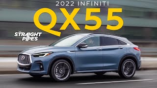 GORGEOUS 2022 Infiniti QX55 Review [upl. by Eceinal]