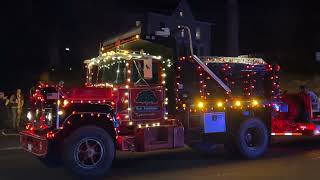 Christmas Parade of Lights Spencer MA 2023 [upl. by Frierson]