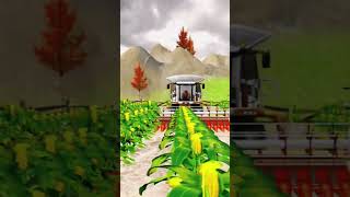 Modern Farm harvester Driving Games  Farming harvester 3D [upl. by Aniras777]