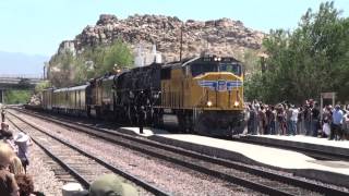 Big Boy 4014 Leaves California [upl. by Wiener]