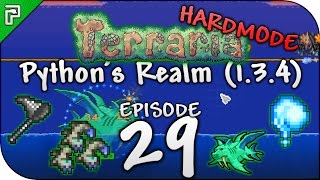 Terraria 134 Lets Play  Truffle Worm Farm Duke Fishron  Pythons Realm Episode 29 [upl. by Erena]