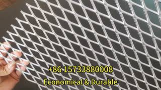 China Aluminum expanded mesh factory expandedmesh Aluminummesh [upl. by Stoddart20]