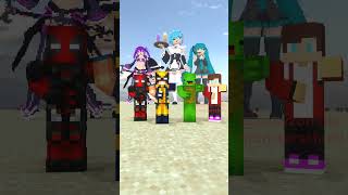 Building Anime Figure Challenge  Baby zombie minecraft animations [upl. by Winni]