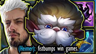 IS THIS THE SECRET TO CLIMBING AS HEIMERDINGER SUPPORT [upl. by Wylde177]